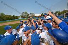 Baseball vs Babson  Wheaton College Baseball players celebrate their victory over Babson to win the NEWMAC Championship for the third year in a row. - (Photo by Keith Nordstrom) : Wheaton, baseball, NEWMAC